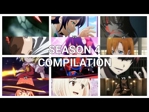 Anime character battles Season 4 (FULL COMPILATION)