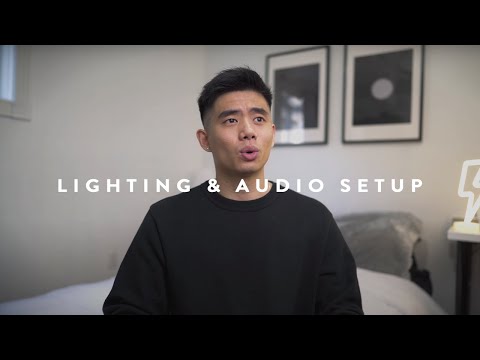 How To IMPROVE Your Lighting & Audio for YouTube in 2021! [My Setup]