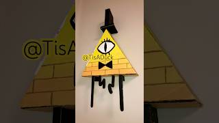 Making my own Bill Cipher!⚠️#gravityfalls #billcipher #artsandcrafts #painting #diy #billford