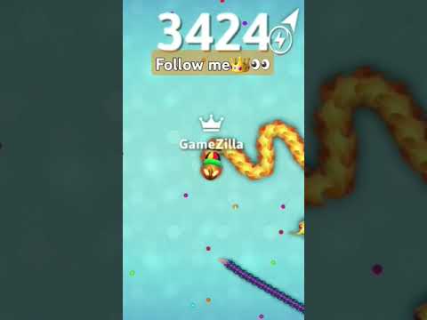 snake game short #snakevideo #gameplay #snakes #snake #snakeio #games #GameZillaio