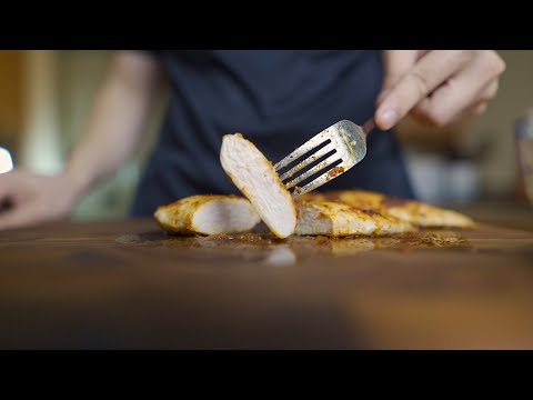 【ASMR】5mins vs. 12hrs Cooking Chicken Breast