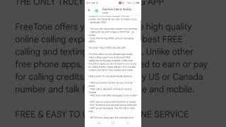 how to use freetone call and texting apl