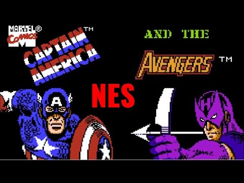 Captain America and The Avengers NES GAME 8bit