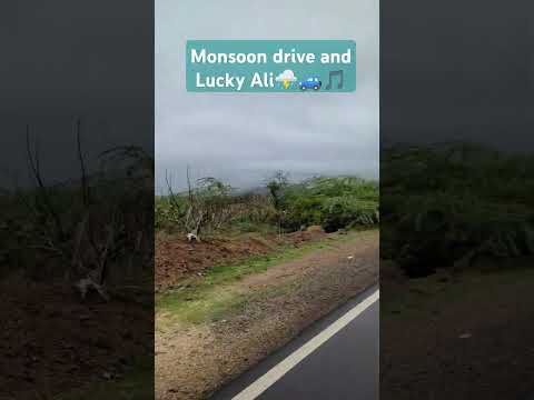 Monsoon and Lucky Ali #song #music #luckyali #ytshortsindia #ytviral #trending #rain #longdrive #yt