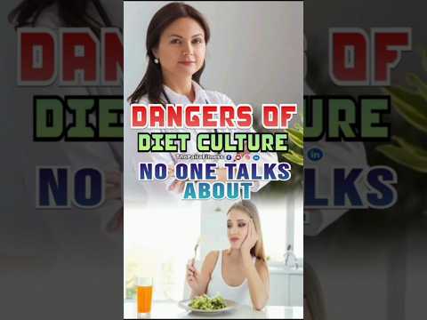 Dangers of diet culture no one talks about | #dietculture | #thepairafitness | #trending | #shorts