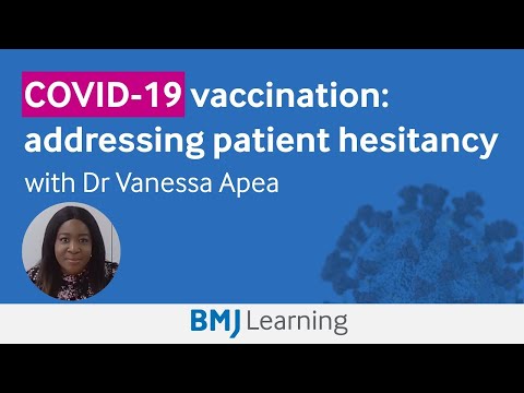 Addressing vaccine hesitancy | BMJ Learning