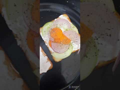 Yummy Bread Sandwich | veg Sandwich 😋 | #shorts | Rama's Yummy Kitchen