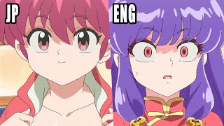 Ranma 1/2 (2024) JAPANESE VS ENGLISH DUB | Episode #12