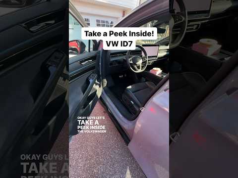 Take a Peek Inside! VW ID7