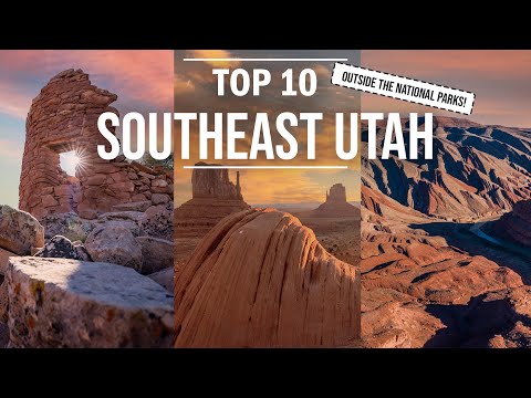 TOP 10 Utah OUTSIDE the NATIONAL PARKS! | No crowds & hidden Utah gems!