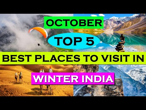 5 Best Places To Visit In October In India | Best Winter Destinations | Top 5 #winter