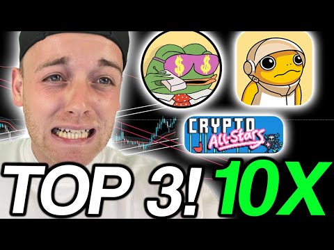 MY TOP 3 10X PICKS RIGHT NOW!