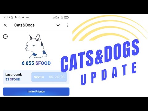 Cats&dogs Airdrop update on Okx and Bitget wallet Connection | Cats&dogs mining update