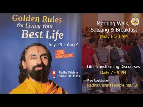 Life Transforming Experiences of New Participants l Day 1 LTP 2023 l Swami Mukundananda l RKT Dallas