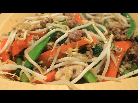 Ground Beef StirFry ~ Easy and Delicious on the cheap ~ Yum!