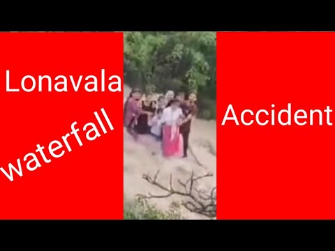 Lonavala # bhusi dam waterfall accident # whole family washed away