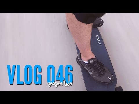 Taking my electric skateboard out! Liftboard 900W Single-motor. // Vlog.046 // Season 2