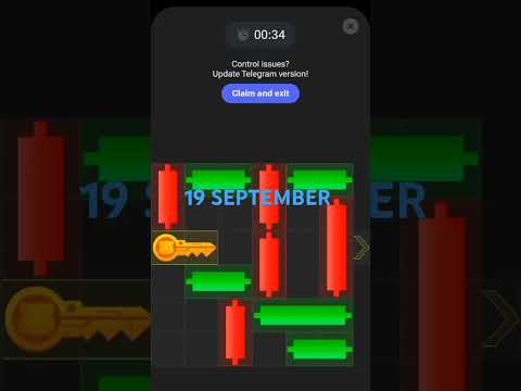 19 September Mini Game Puzzle & Daily Cipher Hamster Kombat | Mini Game 19 September