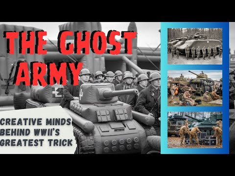 How Ghost Army Fooled the Nazis with Inflatable Tanks #nazis #worldwar2 #ghostarmy  #usa #military