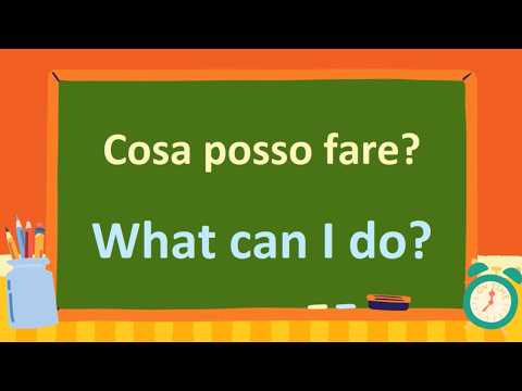 Learn 300+ Essential Italian Questions in Just TWO, THREE  or FOUR Words!