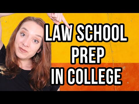 How to Prepare for Law School (in College)