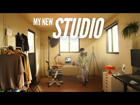 moving into a new art studio