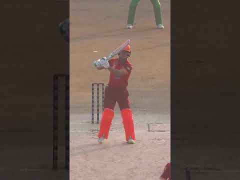 Maaz Sadaqat Hits Straight Six #StallionsvMarkhors #ChampionsCup #SportsCentral #Shorts