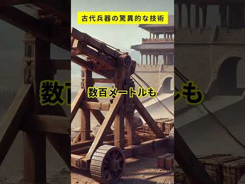 古代兵器の驚異的な技術 #雑学 #古代兵器