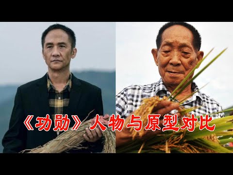 《功勋》人物与原型对比，周迅屠呦呦神似，袁隆平捧稻穗引人泪目