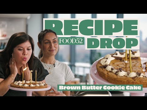 Nea Bakes A Brown Butter Cookie Cake For Her Boss’s Birthday | Recipe Drop | Food52