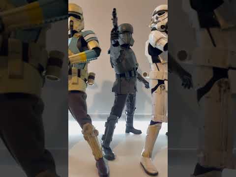 HOT TOYS | STORMTROOPERS | TROOPER DISPLAY #shorts #hottoys #stormtroopers #starwars