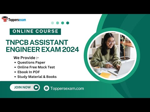 TNPCB ASSISTANT ENGINEER Mock Test Free, Book Pdf, Question Paper, Exam Pattern 2024, Books