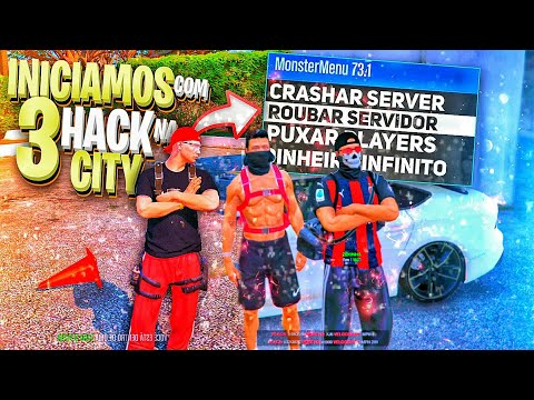 chamei 3 H4CKER PRA ENTRAR NUM SERVIDOR FAMOSO GTA RP