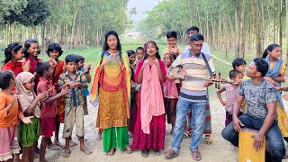 রিয়া আর মিমের মধুর কণ্ঠে যে গানের সুর সবাইকে পাগল করবে !! ওস্তাদের দোতারার সুরে অসাধারন গাইলো