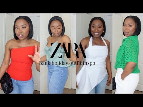 Bank holiday outfit inspo | Zara new in try on haul | Brunch, dinner & date night outfits