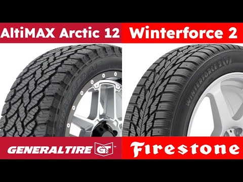 General AltiMAX Arctic 12 vs Firestone Winterforce 2