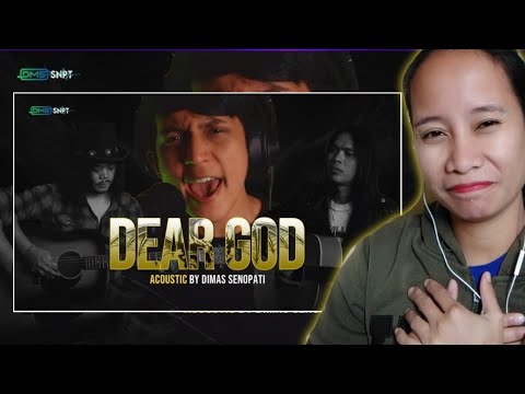 Dimas Senopati - Dear God ( Acoustic Version) Reaction