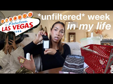 Unfiltered Week in My Life (PR Hauls, Spray Tan Routine & Vegas Prep!)