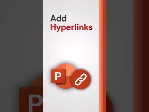 How to use Hyperlinks in PowerPoint  [Quick PowerPoint Tutorial]  #powerpoint  #tutorials