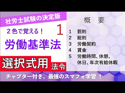 【まずは、コレから①】選択式用