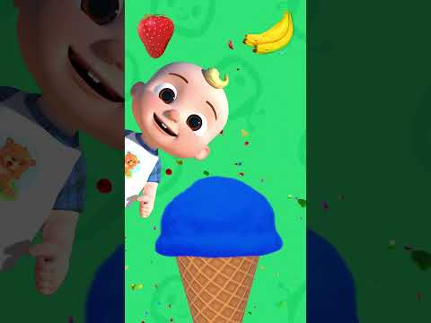 Yummy Ice Cream Song 🍨 | 🍉 CoComelon - JJ's Baby Songs 🎶 #shorts #cocomelon