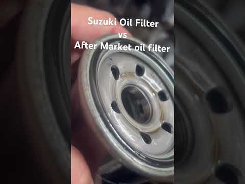 Suzuki OEM vs after market oil filter