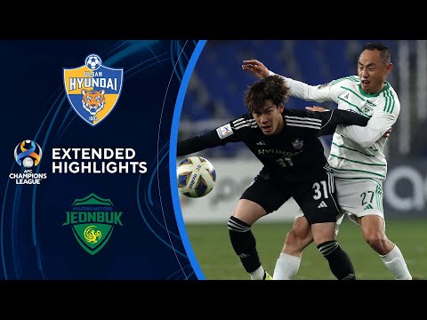 Ulsan Hyundai vs. Jeonbuk Hyundai: Extended Highlights | AFC Champions League | CBS Sports Golazo