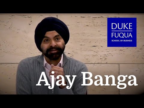 Distinguished Speakers Series: Ajay Banga, Executive Chairman of Mastercard