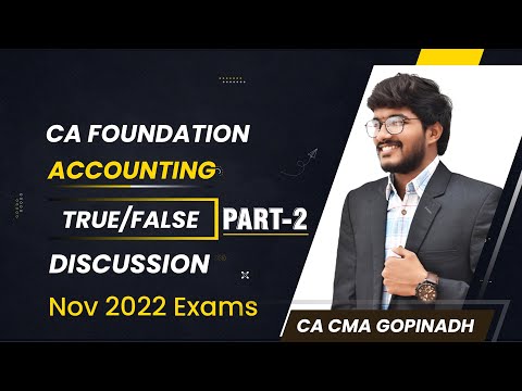 CA Foundation Accounts | Live Session | RTP Theory Question | CA CMA Gopinadh | LAKSHYA EDU