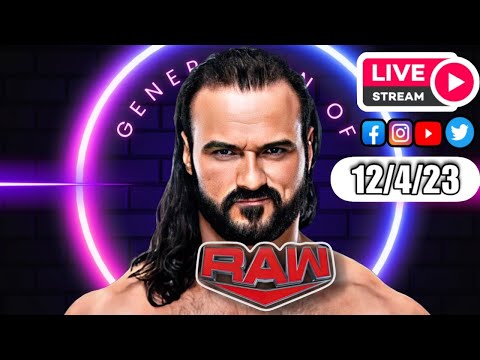 WWE RAW LIVE STREAM 11.4.23