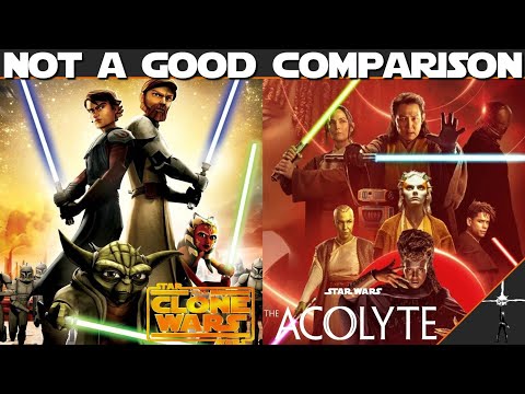 You really can't compare The Acolyte's situation to The Clone Wars...