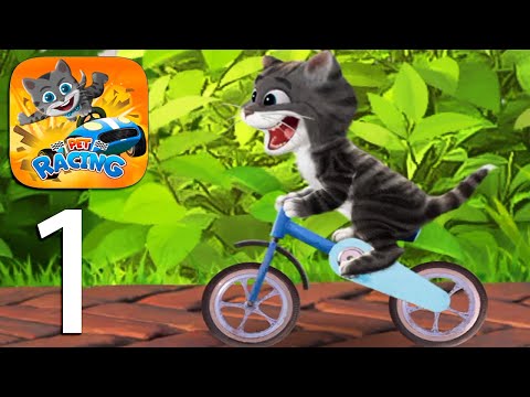 World Exclusive - Pet Racing - Bike & Kart Racer - First look! Little Kitten My Favorite Cat