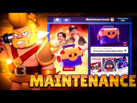 Brawl Stars live Hindi | Brawl Stars MAINTENANCE BREAK😈#brawltalk