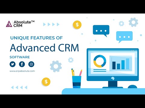 Advanced CRM Software with Unique Features | Absolute CRM | Real-time Reports & Dashboards #crm